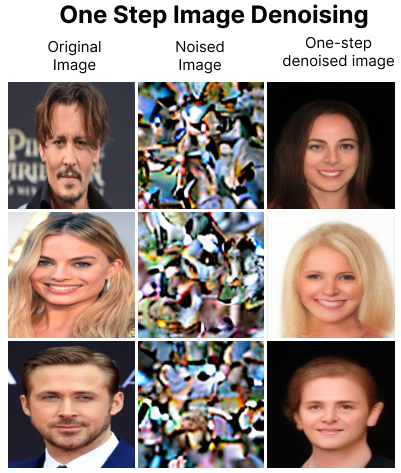 MeanFlow Denoising Results